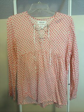 Indi & Cold long sleeved  blouse - size small